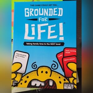 Family Game "Life" Board Game - Bright Blue Box